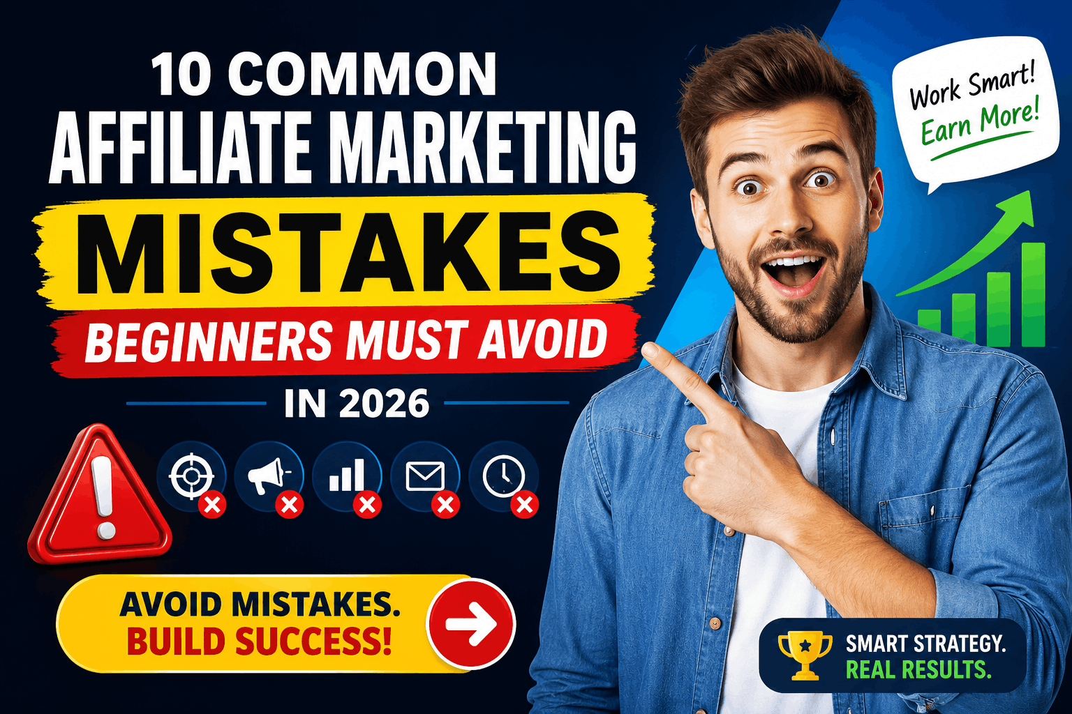 10 Common Affiliate Marketing Mistakes Beginners Must Avoid in 2026