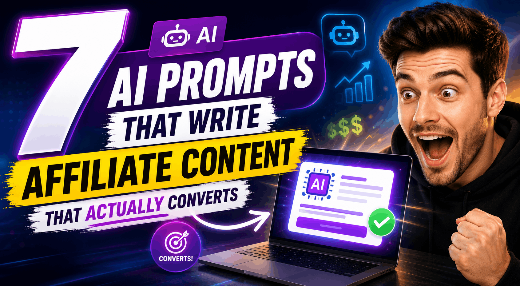 7 AI prompts for affiliate marketing to create high-converting content that increases clicks and conversions