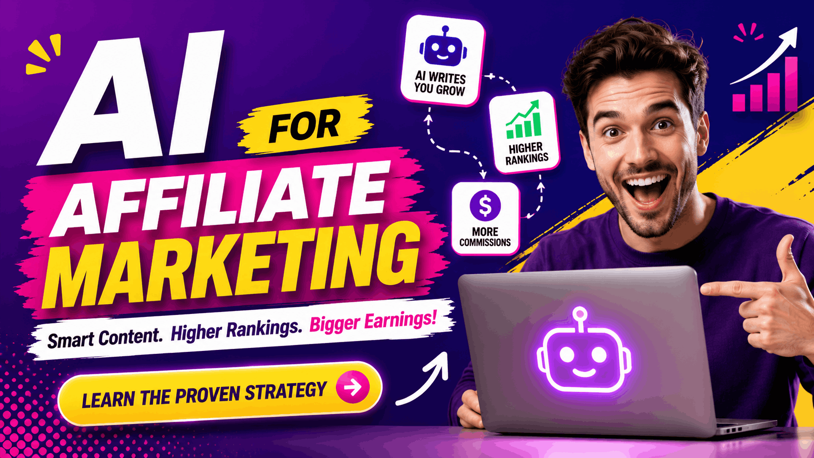 Professional affiliate marketer using AI tools while creating helpful SEO-friendly content that follows Google's quality guidelines.