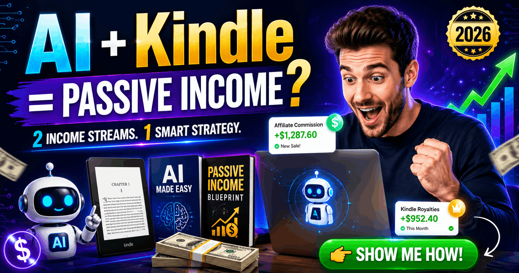 AI affiliate marketing for Kindle publishing beginner guide with AI tools and Amazon KDP strategy