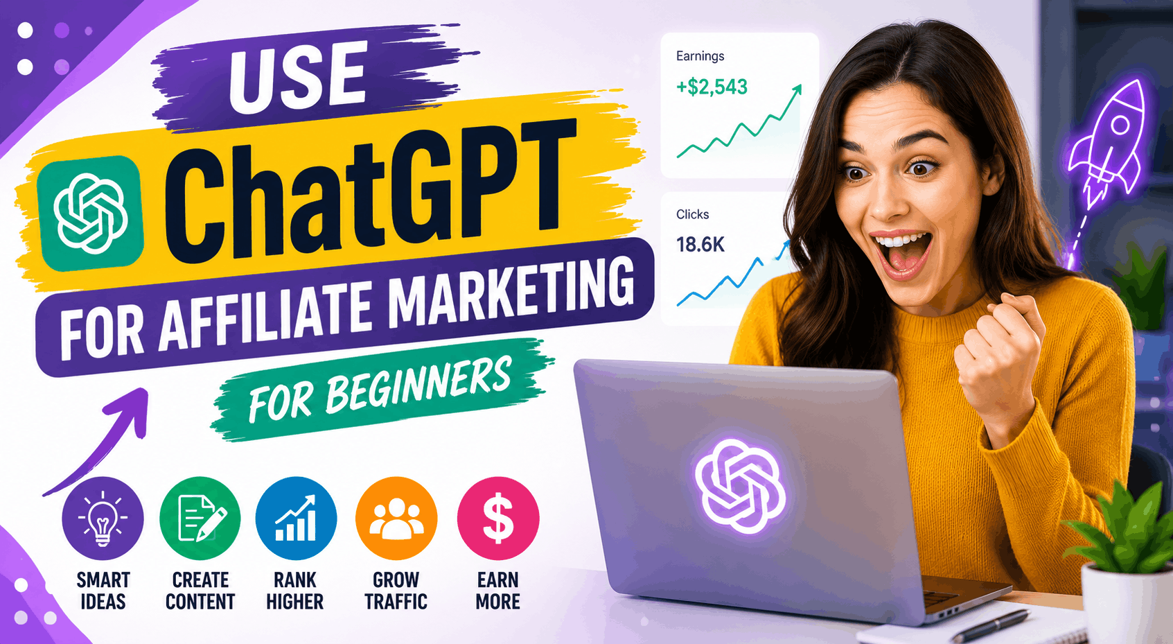 How to Use ChatGPT for Affiliate Marketing for Beginners with AI-powered SEO content creation and blogging workflow