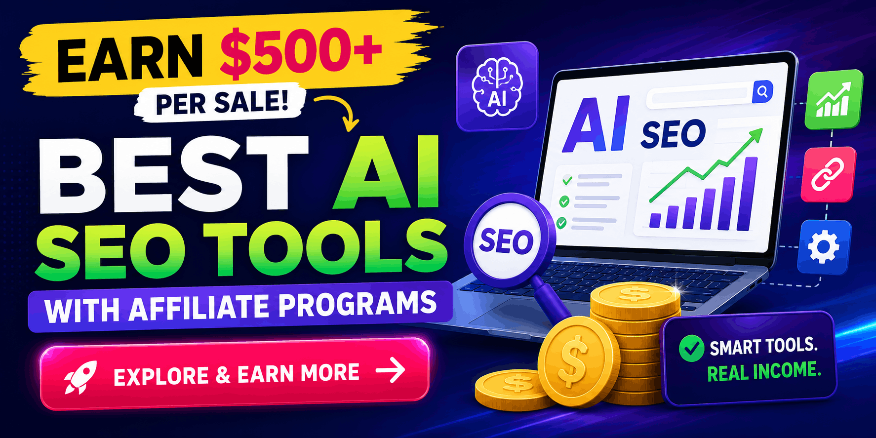 Featured Image: Best AI SEO Tools With Affiliate Programs for Affiliate Marketers