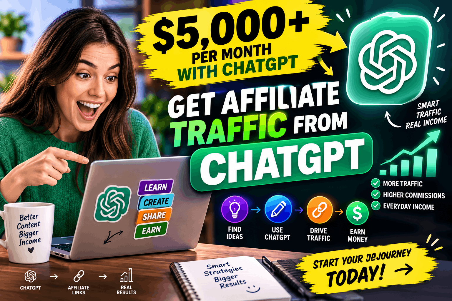 How to Get Affiliate Traffic From ChatGPT with 7 proven affiliate marketing strategies