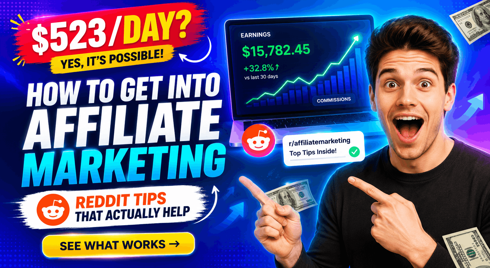How to get into affiliate marketing with Reddit tips for choosing niches, affiliate programs, and traffic strategies
